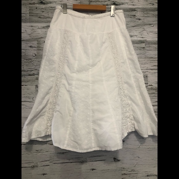 San Francisco Dresses & Skirts - San Francisco white midi skirt 100% cotton
